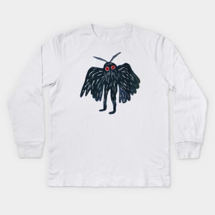 Mothman Kids Long Sleeve T-Shirt